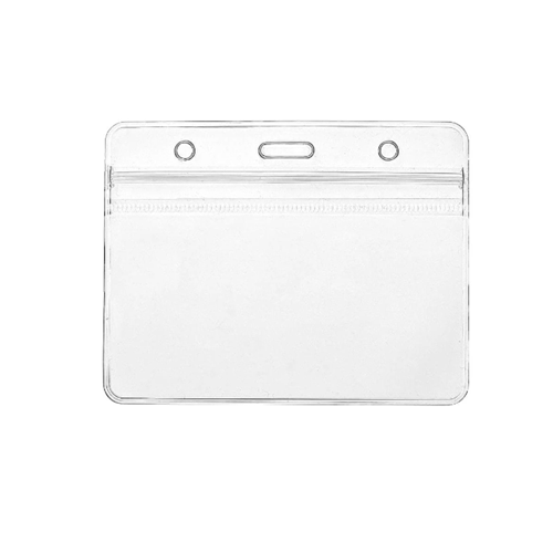 Clear Plastic I.D Card Wallet