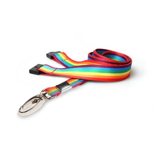 Rainbow Breakaway Lanyard