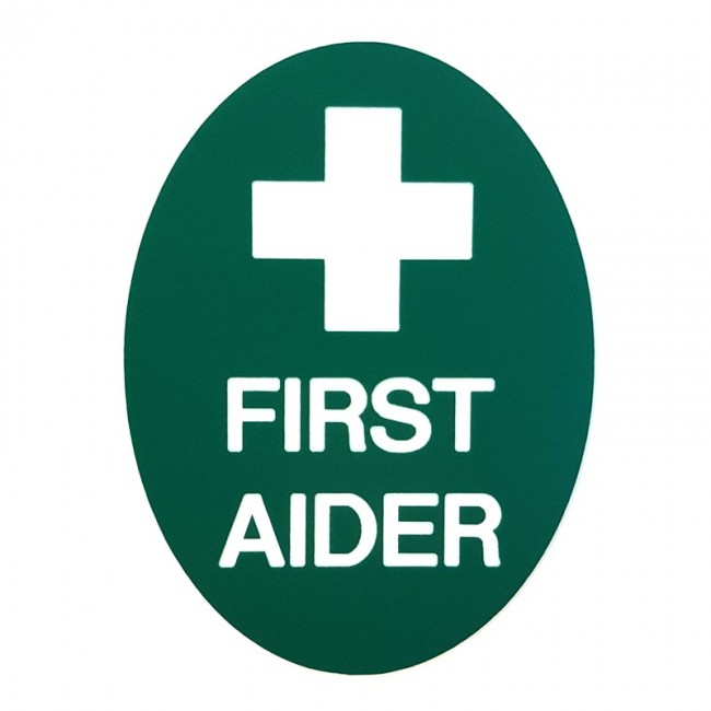 Engraved First Aid Badge