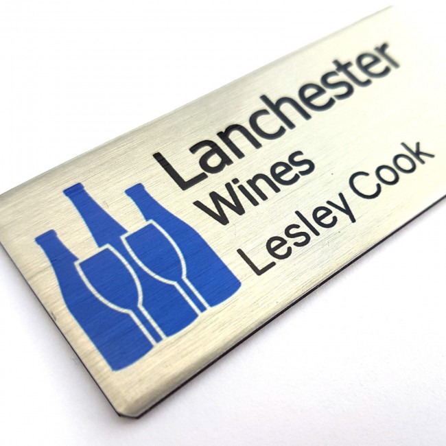 Printed Logo Name Badge